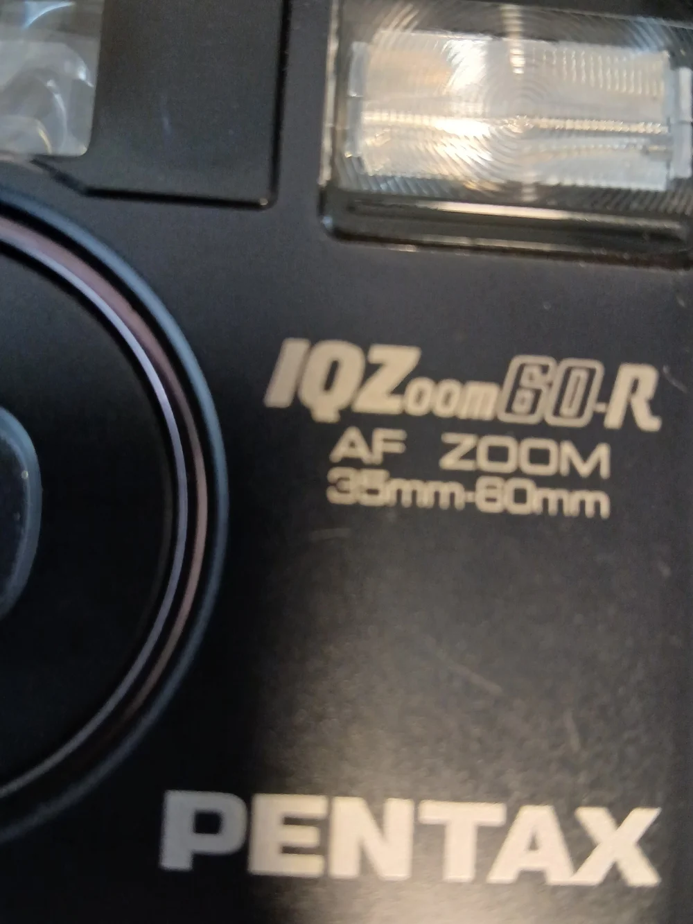 Pentax IQZoom Compact Film Camera - Black